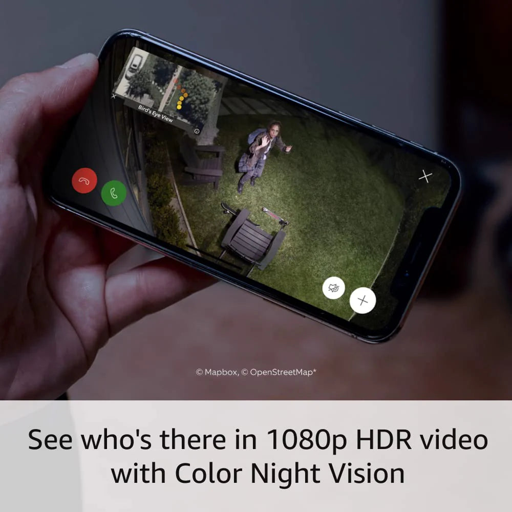 Ring Spotlight Cam Pro, Solar | 3D Motion Detection, Two-Way Talk with Audio+, and Dual-Band Wifi (2022 release) - White