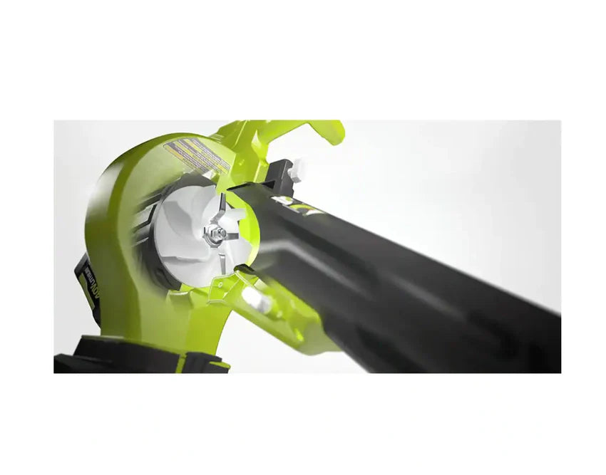 RY40451-2B 40V Vac Attack Cordless Leaf Vacuum/Mulcher with (2) 5.0 Ah Batteries and (1) Charger