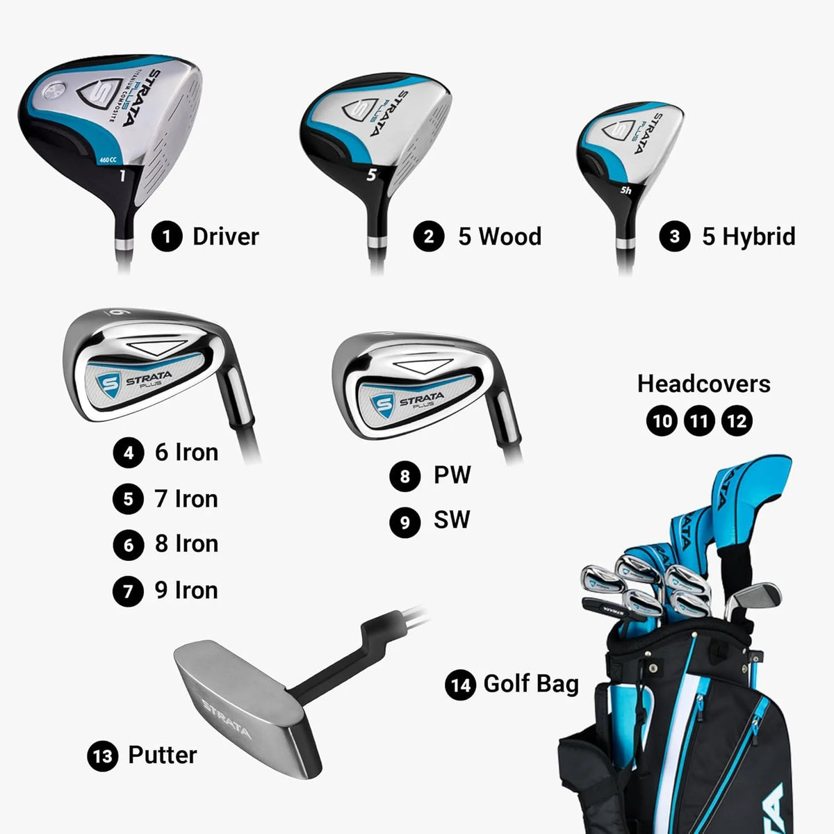 Callaway Women��s Strata Club Set, Complete Kit