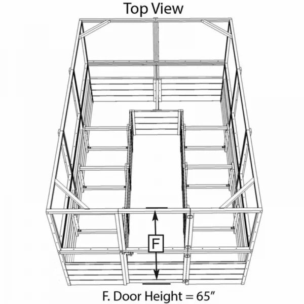 Deer Proof Cedar Complete Raised Garden Bed Kit ?8?x 8?x 20′?