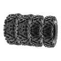 SunF All Terrain ATV UTV Tires 25×8 12 and 25×10 12 6 PR A033 (Complete Full Set of 4)