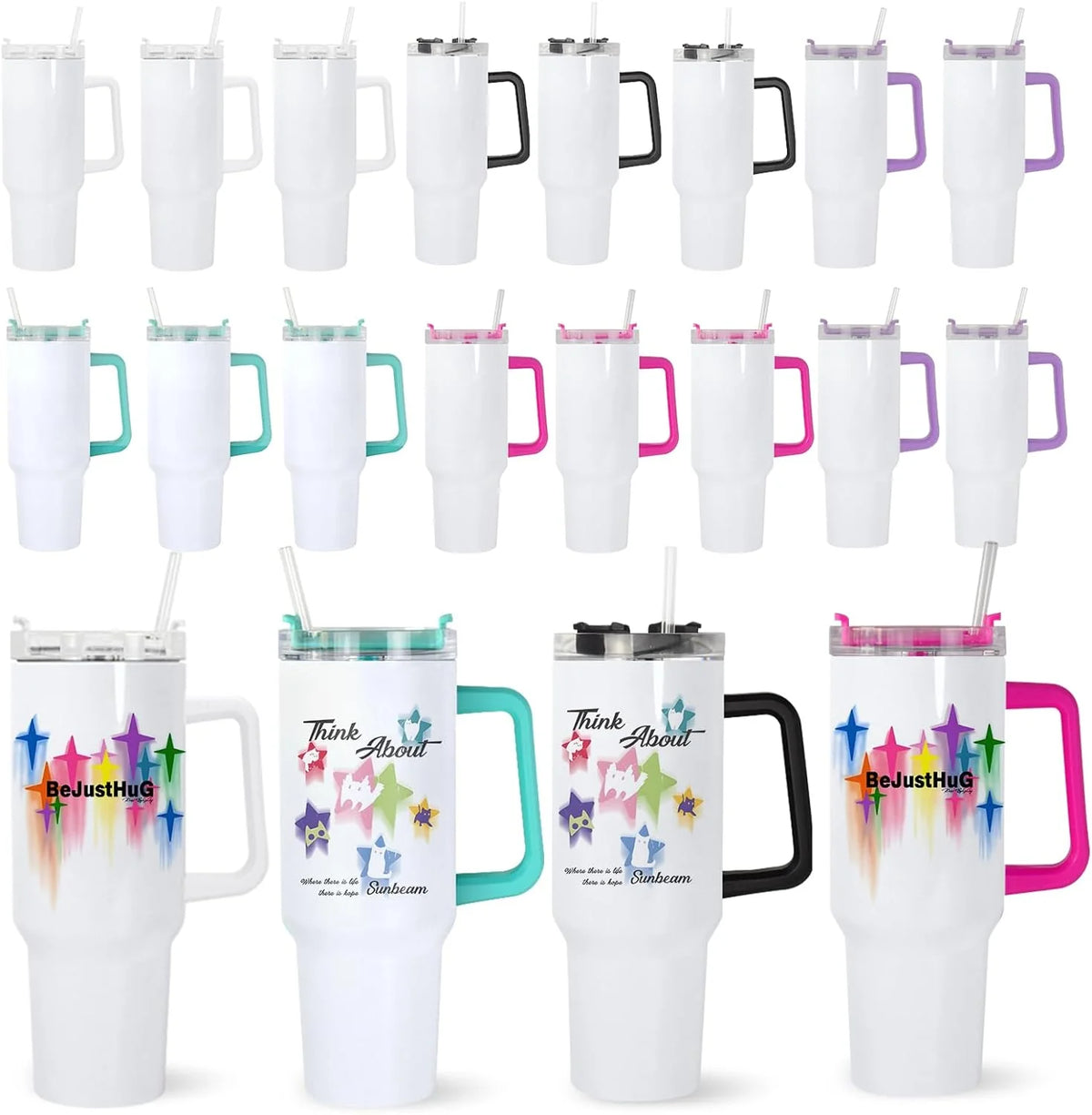 40 oz sublimation glass