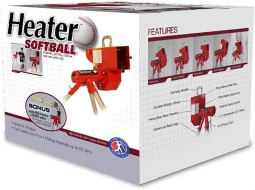 Sports Softball Pitching Machine with 9 Ball Automatic Feeder