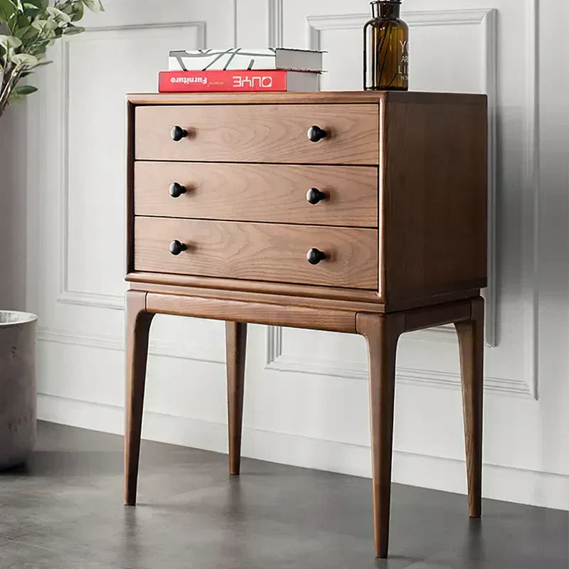 Mid Century Modern Chest Cabinet with Storage